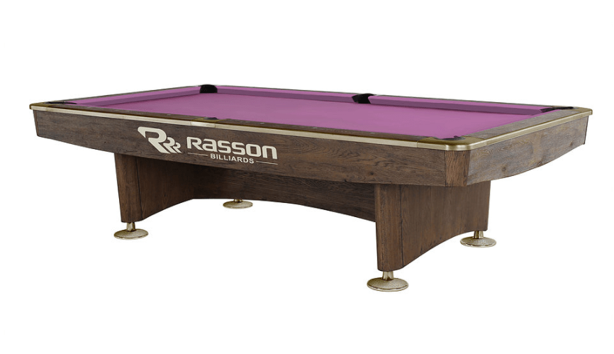 Rasson Challenger Pool Table in Light Oak